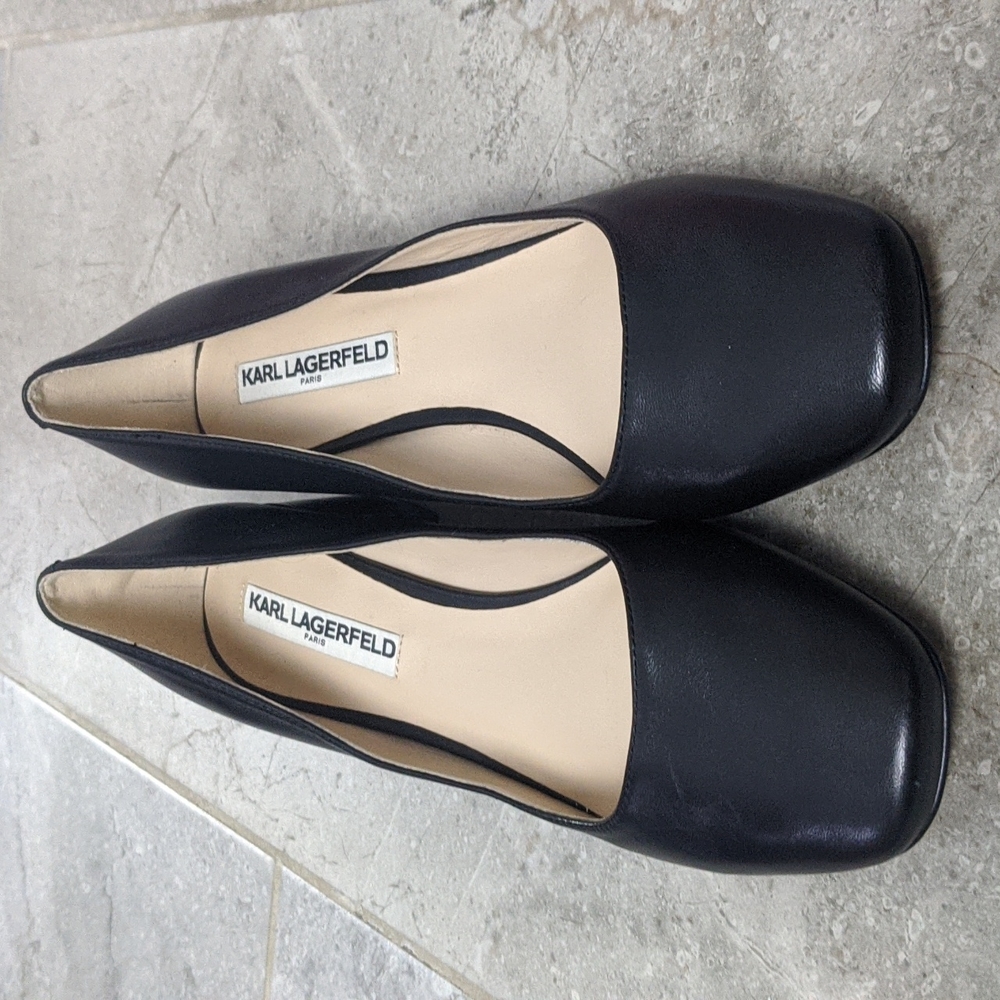Karl Lagerfeld Black Loafer